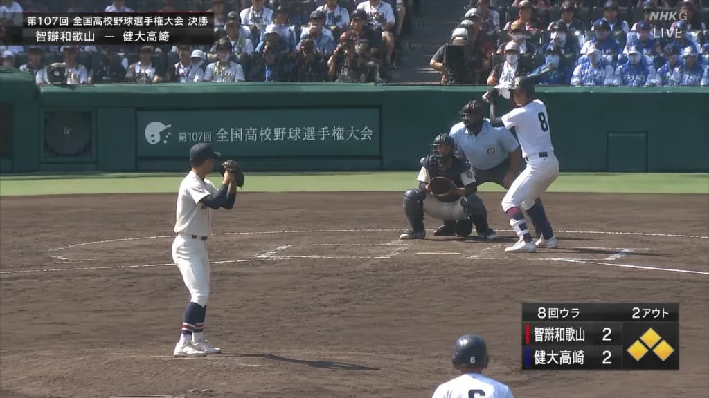 Koshien High School Baseball Broadcast Screen