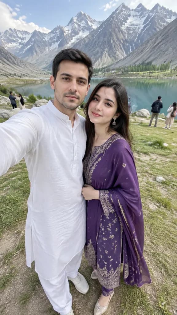 Selfie de Móvil en el Valle de Skardu