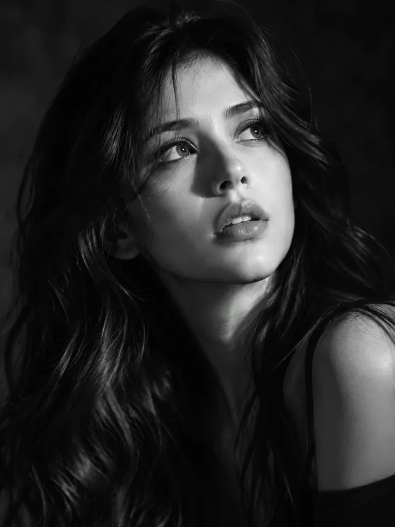 Chiaroscuro Fashion Studio Portrait