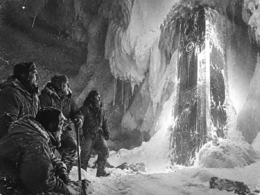 Spedizione Antartica e la Scoperta del Monolito