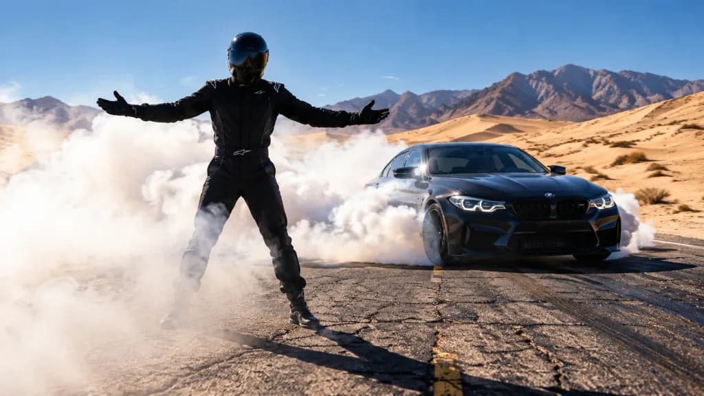 Desert Drifting Car and Racer