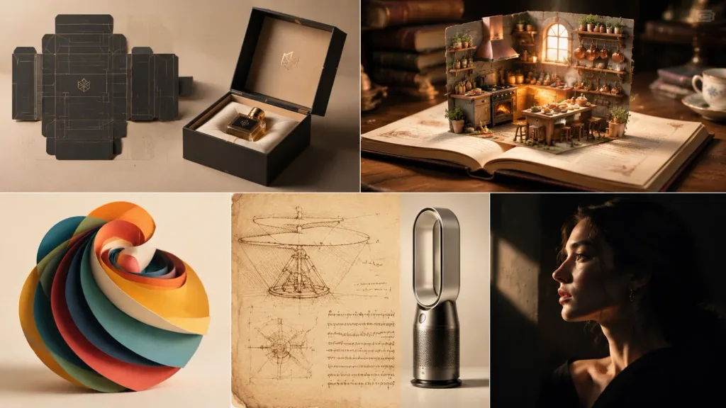 Creative Visual Concepts Showcase Grid