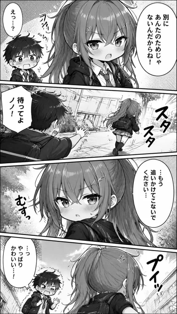 一致性Q版搞笑漫画分镜页