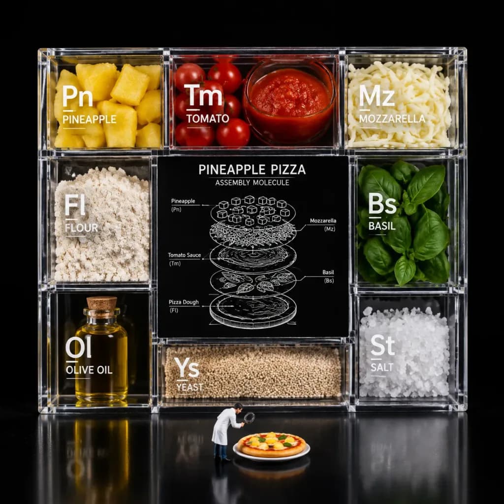 Molecular Gastronomy Deconstructed Food Box