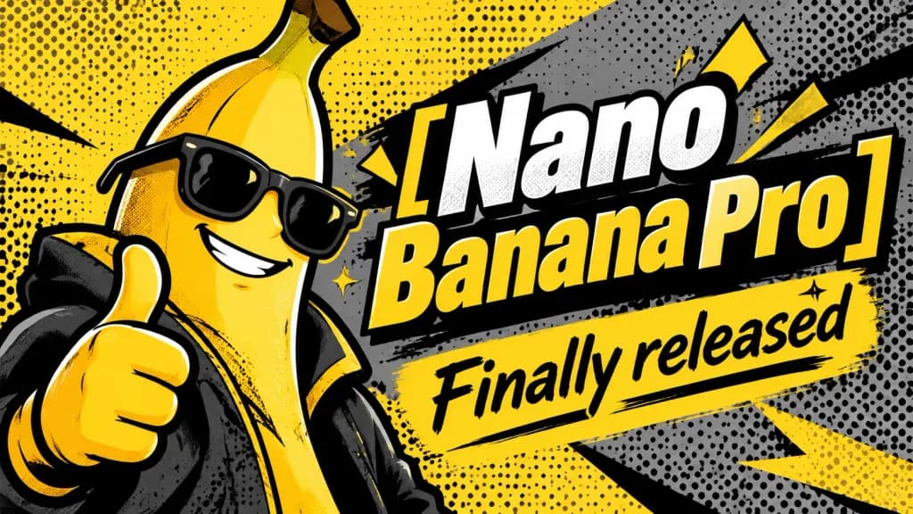 Pop Art Product Announcement Banner