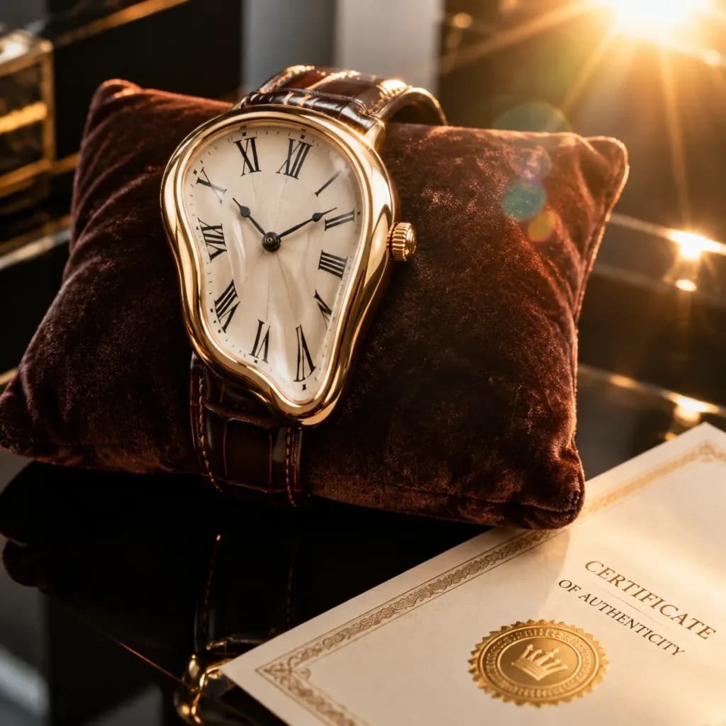 Absurdist Luxury Watch Product Visual