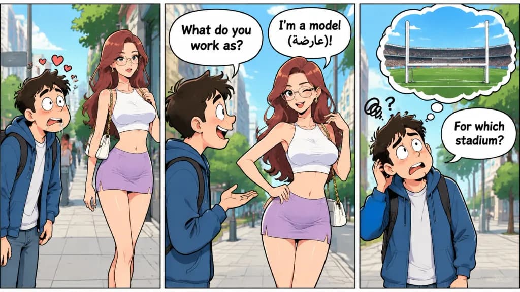 Pun Joke Cartoon Comic Strip