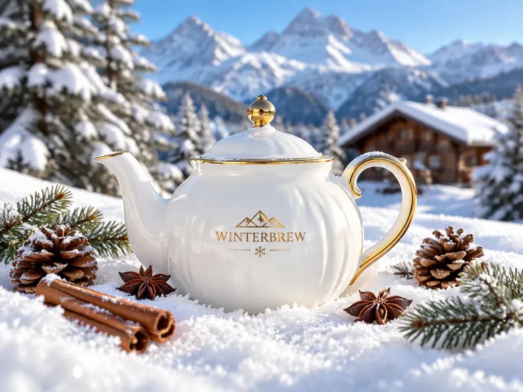 Winter Alpine Snow Product Photography