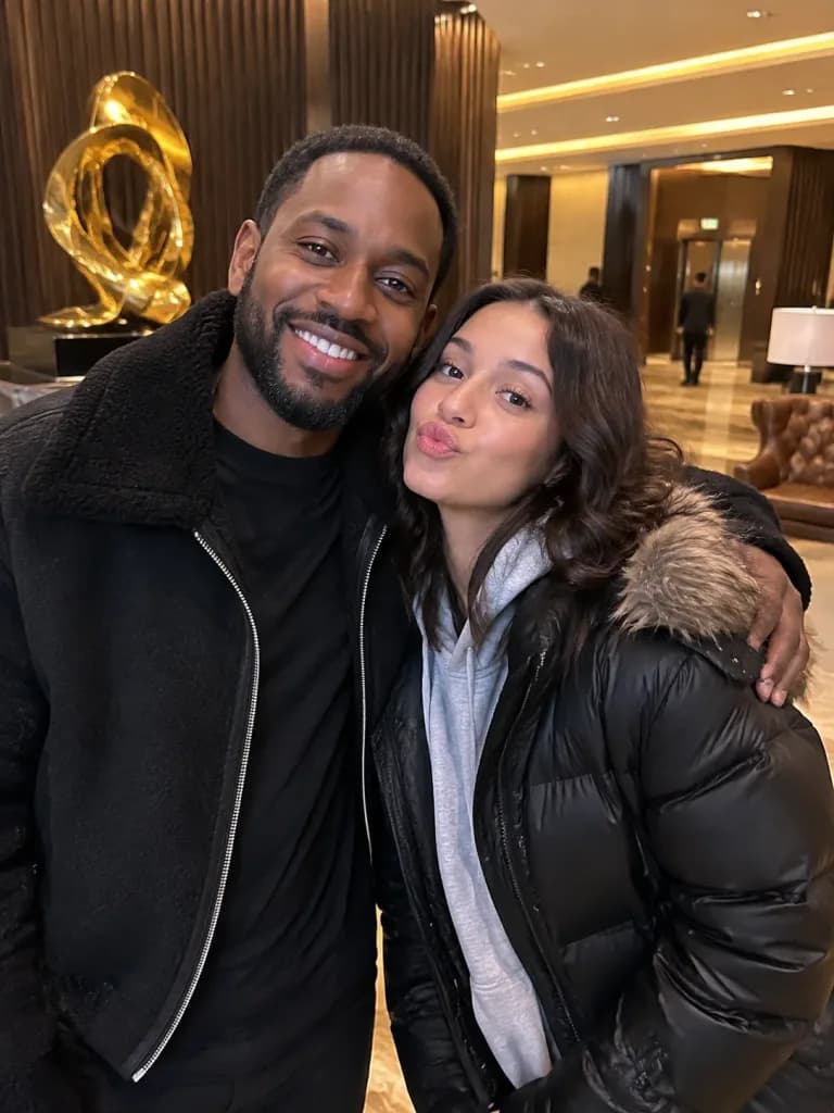 Candid Fan Photo with Kendrick Lamar