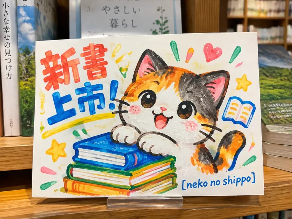 Bookstore POP Acrylic Marker Display