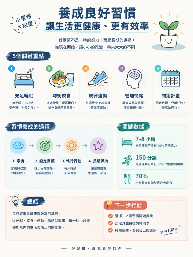 極簡文章摘要資訊圖