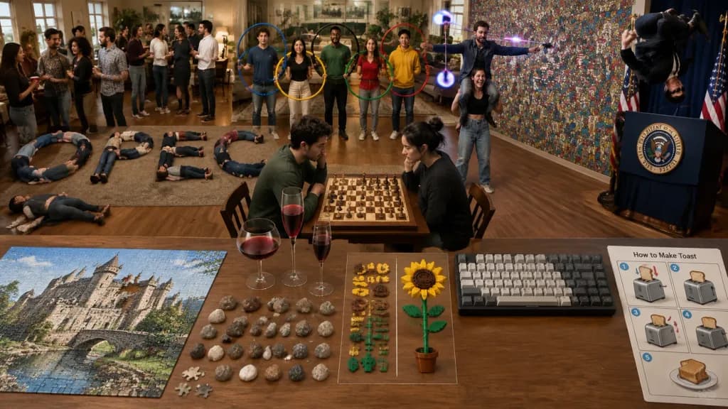 Complex Visual Coherence Benchmark Room