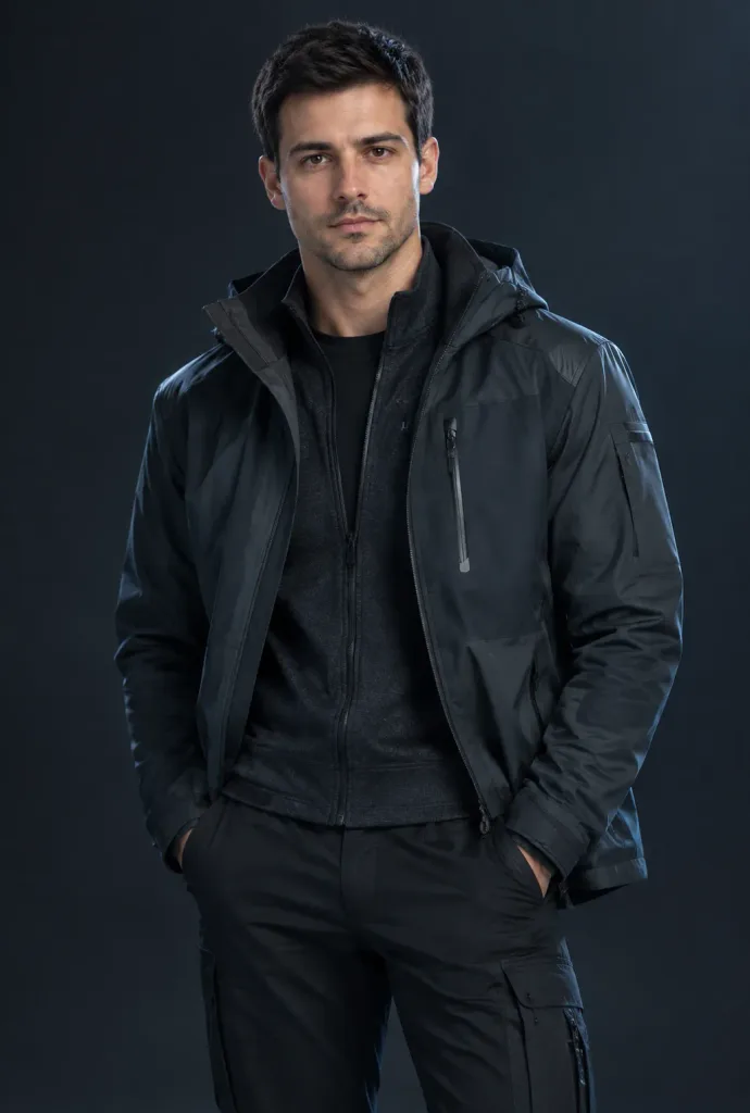 Futuristic Studio Portrait for Men