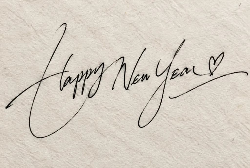 Celebrity Signature Calligraphy on Washi