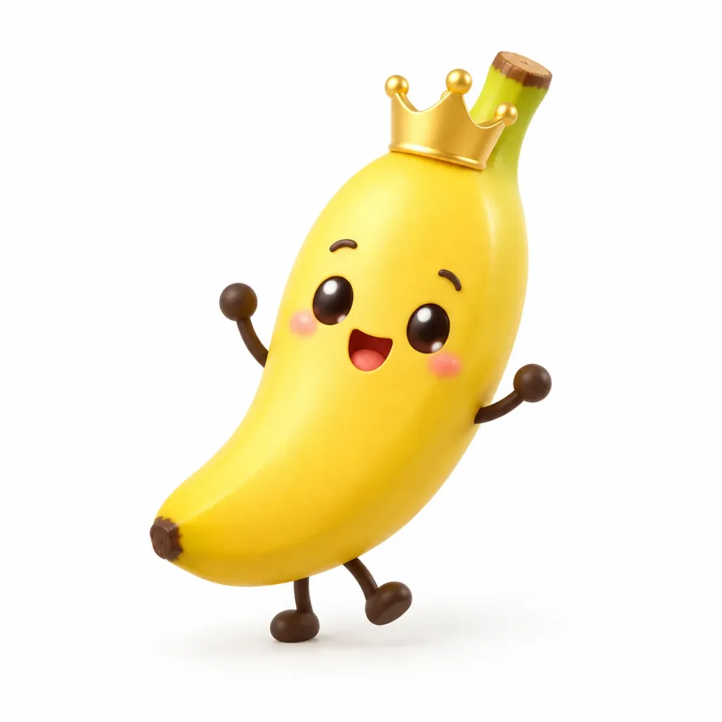 Cute 3D Cartoon Character Mascot
