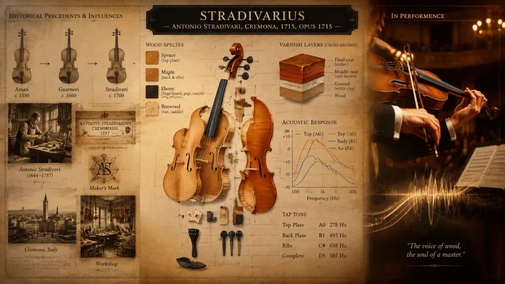 Luthier Heritage and Exploded View Diagram