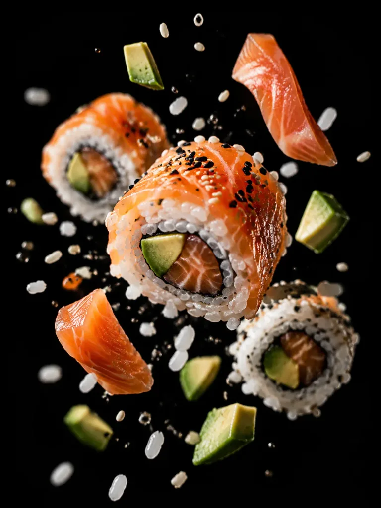 Exploding Food Action Studio Poster