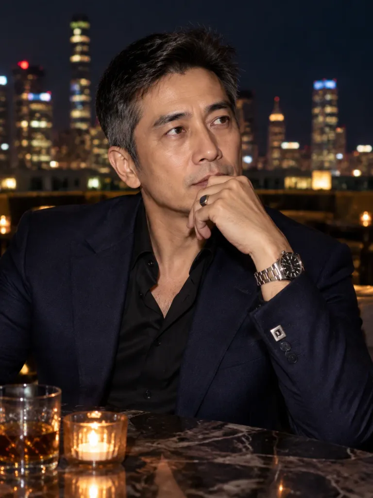 Potret Editorial di Lounge Rooftop