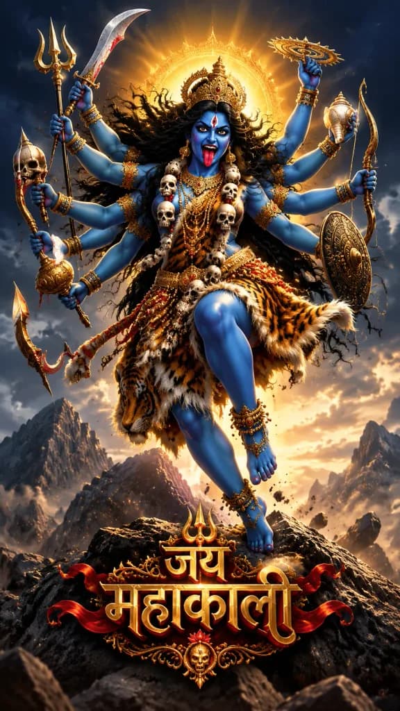 3D Fantasy Goddess Mahakali