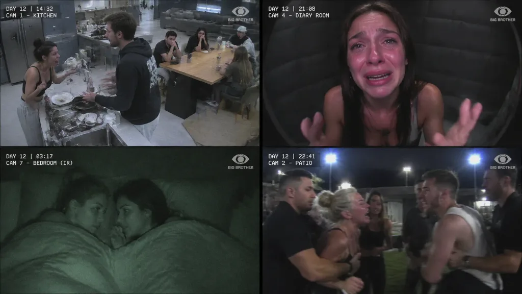 Reality TV Broadcast 2x2 Grid