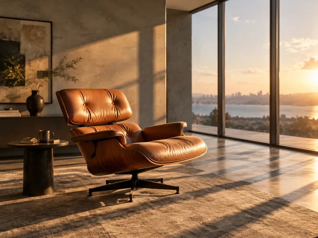 Minimalist Luxury Furniture Interior Scene