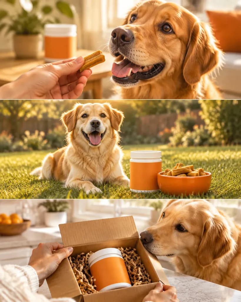 Serie Fotografica Lifestyle per Masticabili per Cani