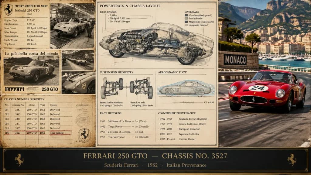 Vintage Vehicle History Documentation Board