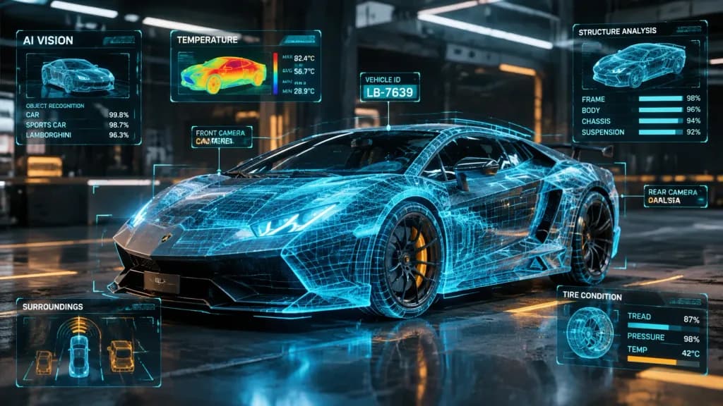 Augmented Reality AI Vision Overlay
