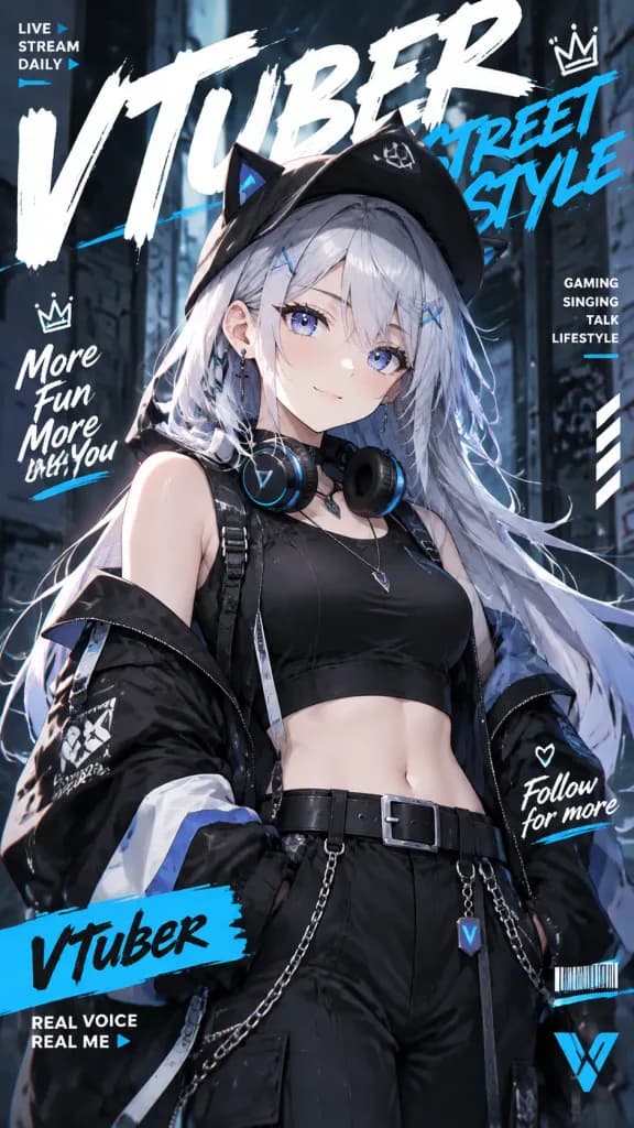 VTuber Street-Fashion Magazin Thumbnail