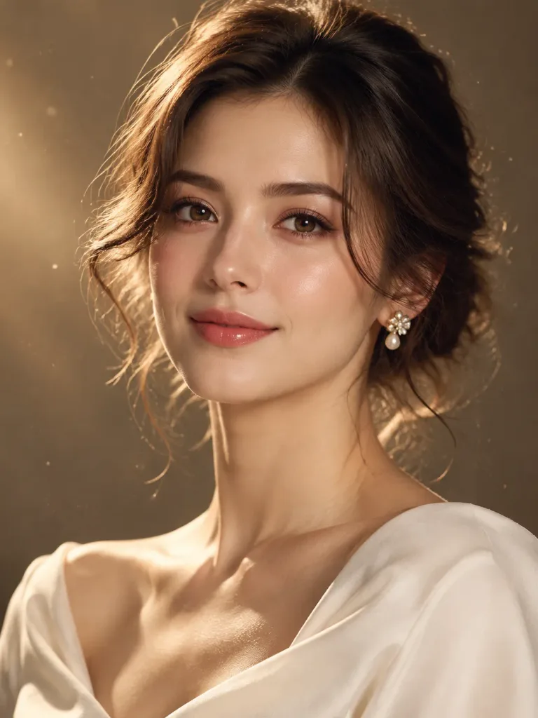 High-Fashion Close-Up Editorial Portrait