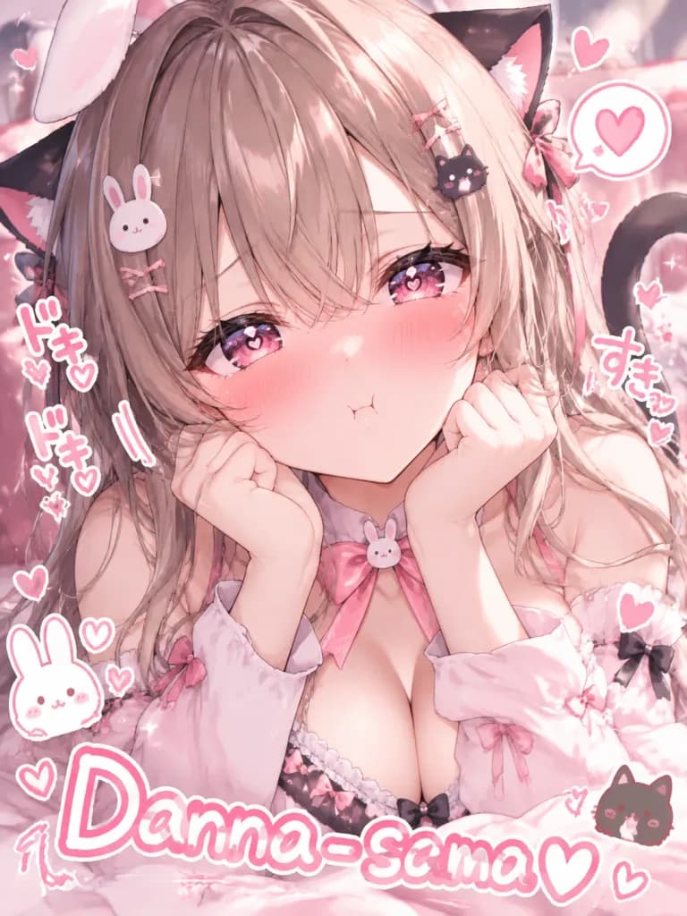 感情豊かな恋するアニメ少女