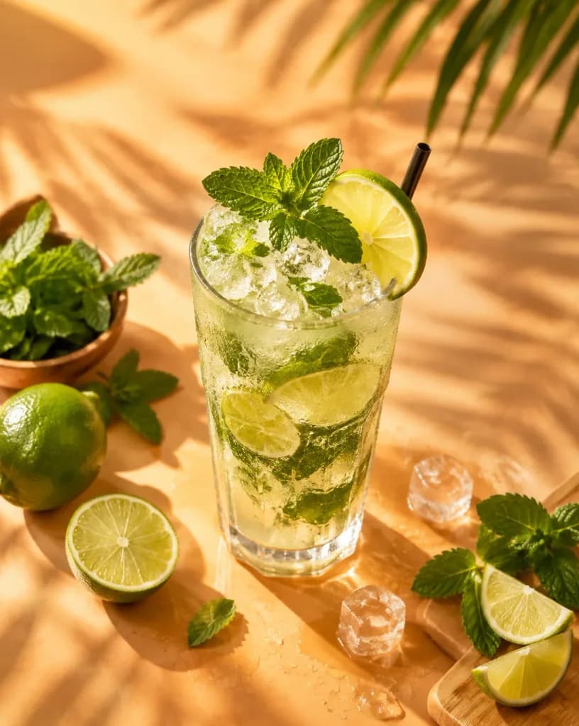 High-End Cocktail Studio Photography