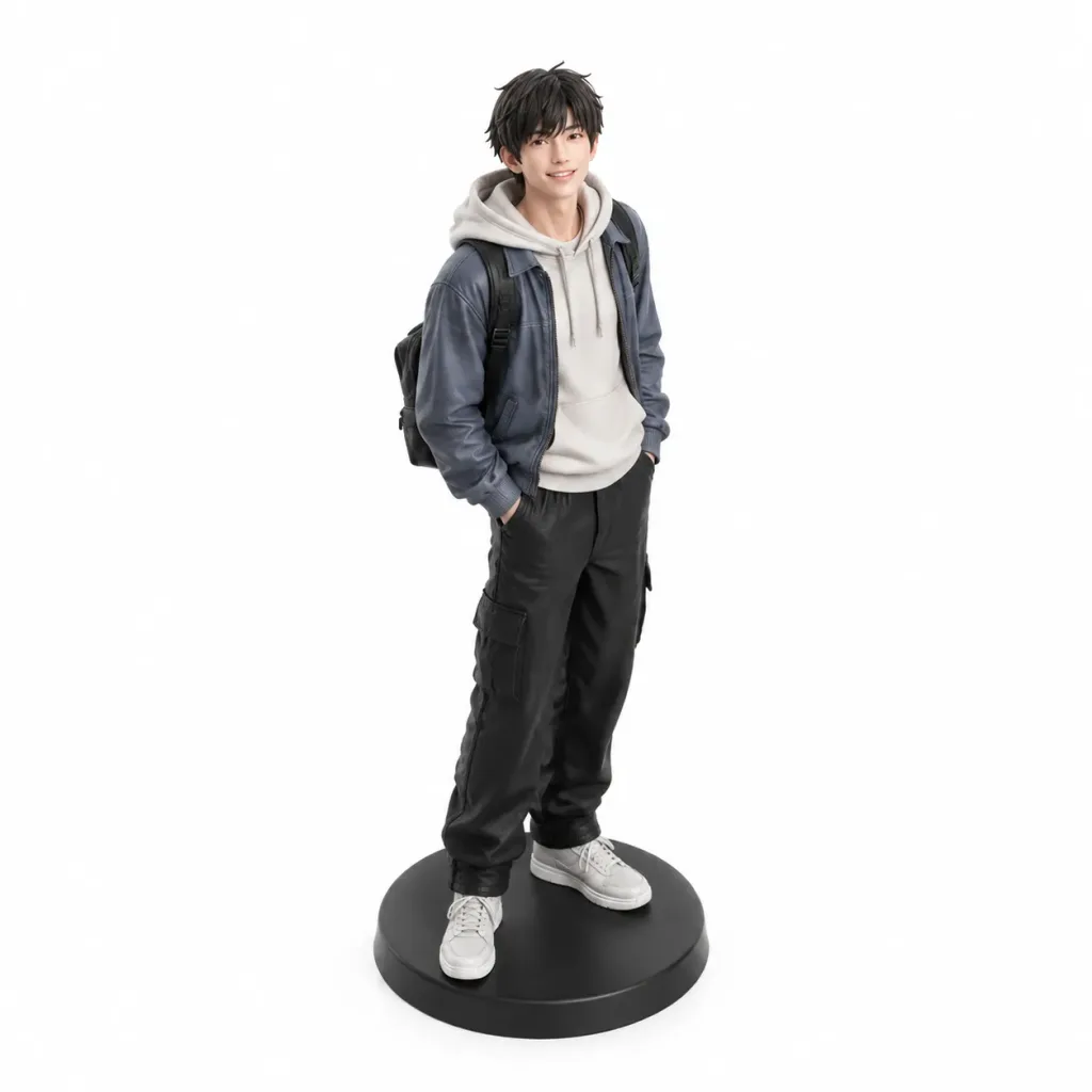 Isometric Realistic Miniature Figurine