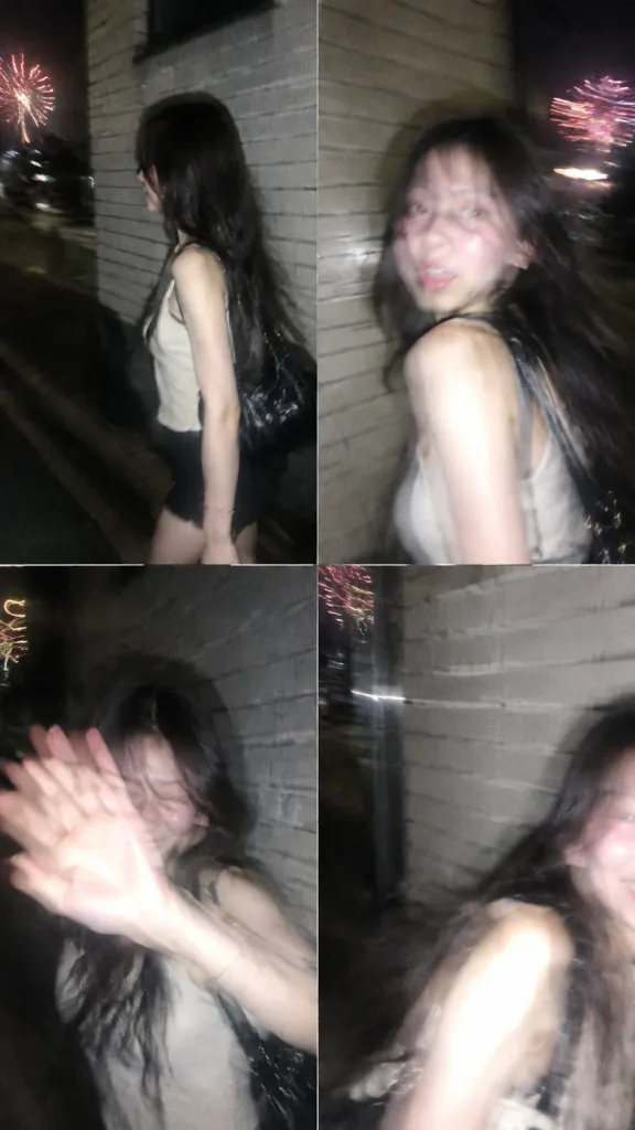 Accidental Smartphone Burst Contact Sheet