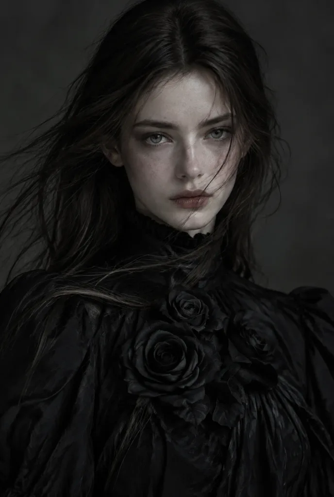Gothic High Fashion Fine Art Portrait