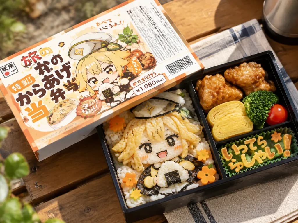 Character Ekiben Lunch Box Product Shot