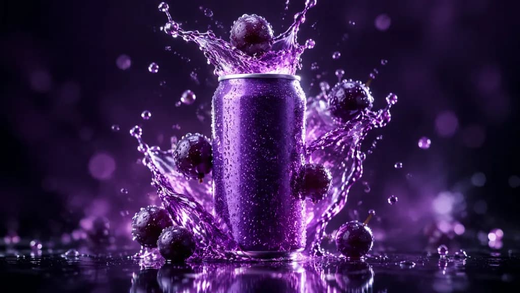 Luxury Soda Commercial Splash Storyboard