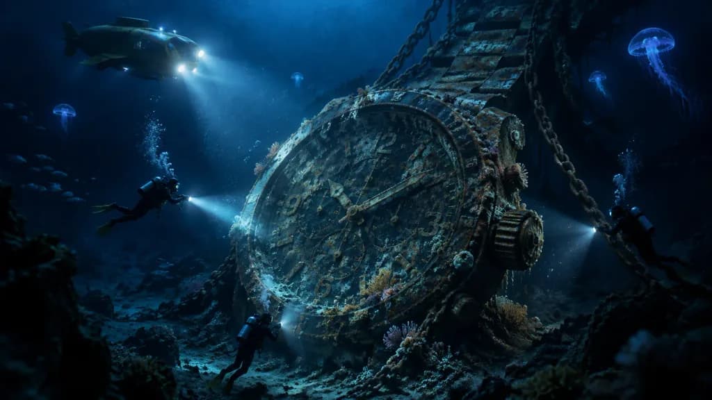 Sunken Product Deep Sea Artifact