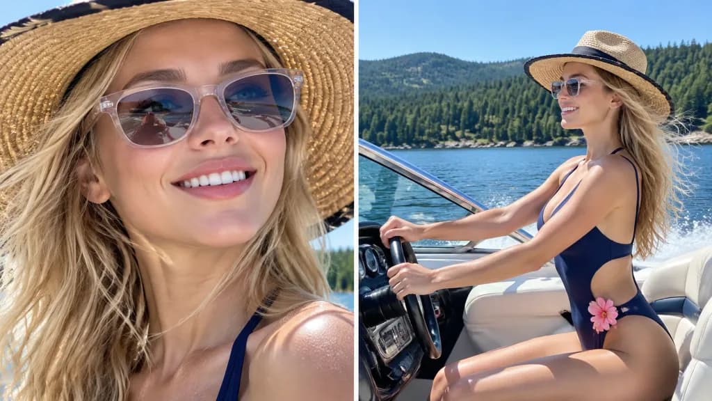 Sürat Teknesinde Sydney Sweeney Diptiği
