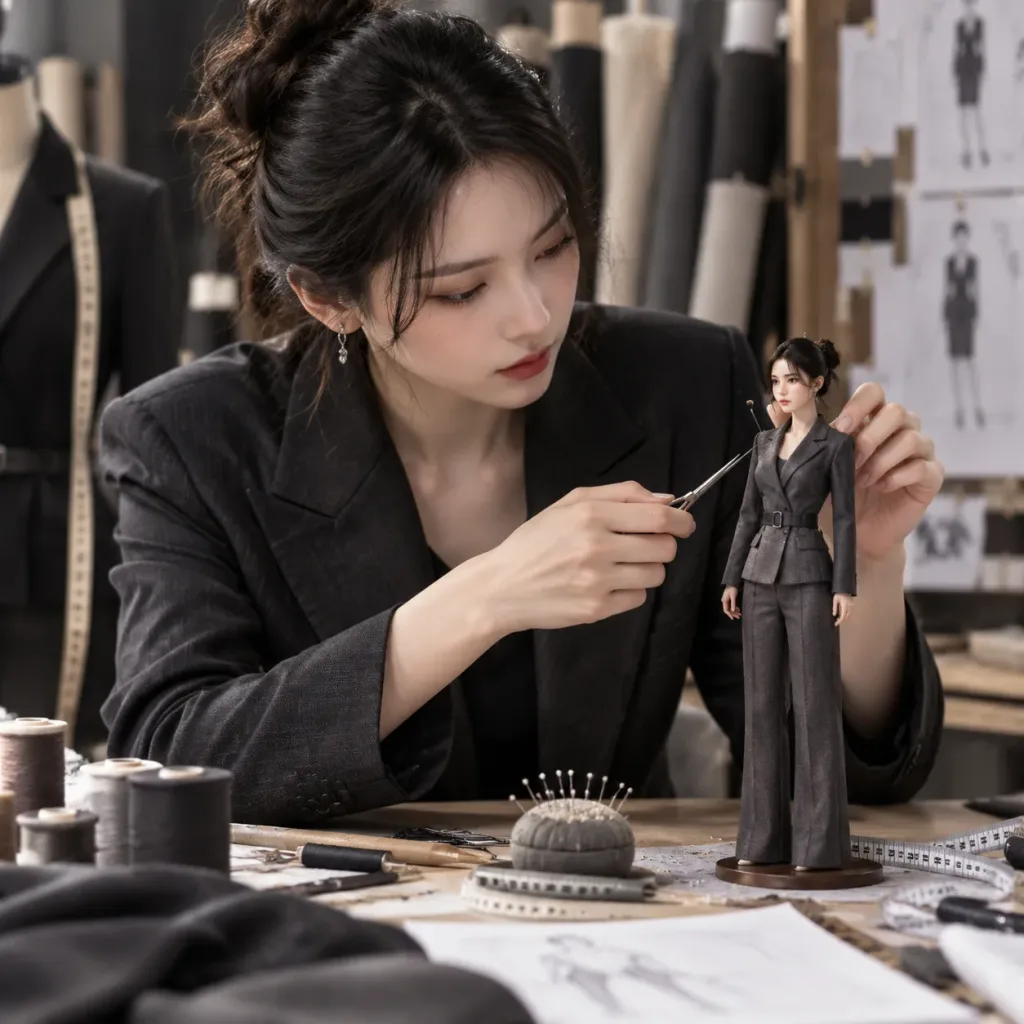 Tailor Crafting Miniature Replica Mannequin