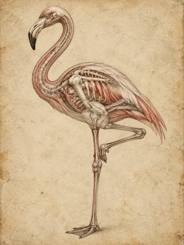 Renaissance Anatomical Study Sketch
