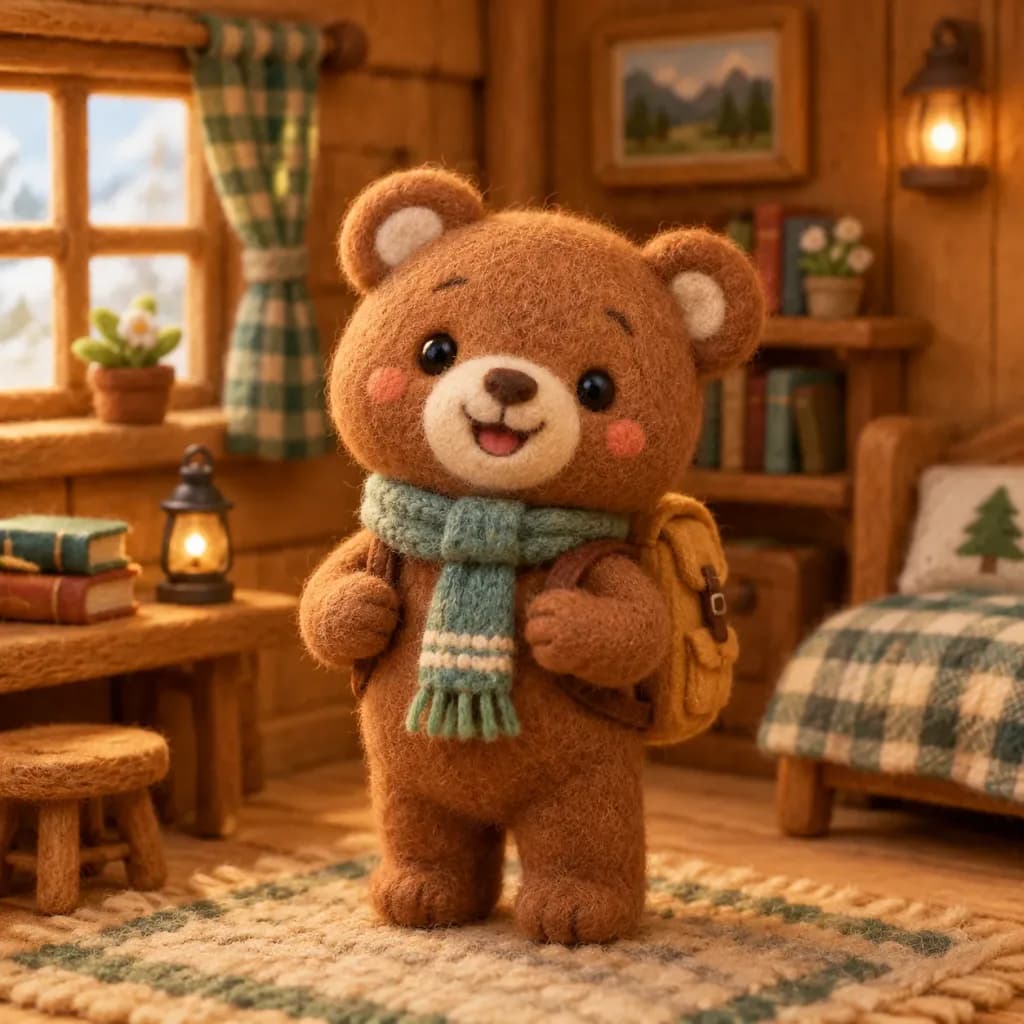 全身フェルトトイキャラクター