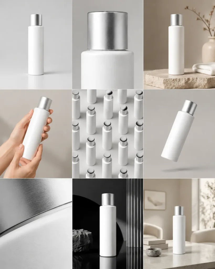 Commercial Product Branding Storyboard Grid