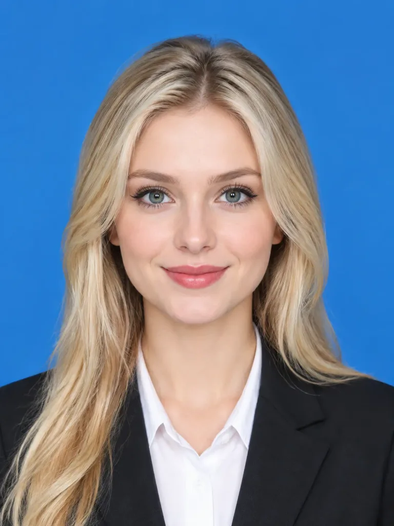 Professional ID Photo from Portrait