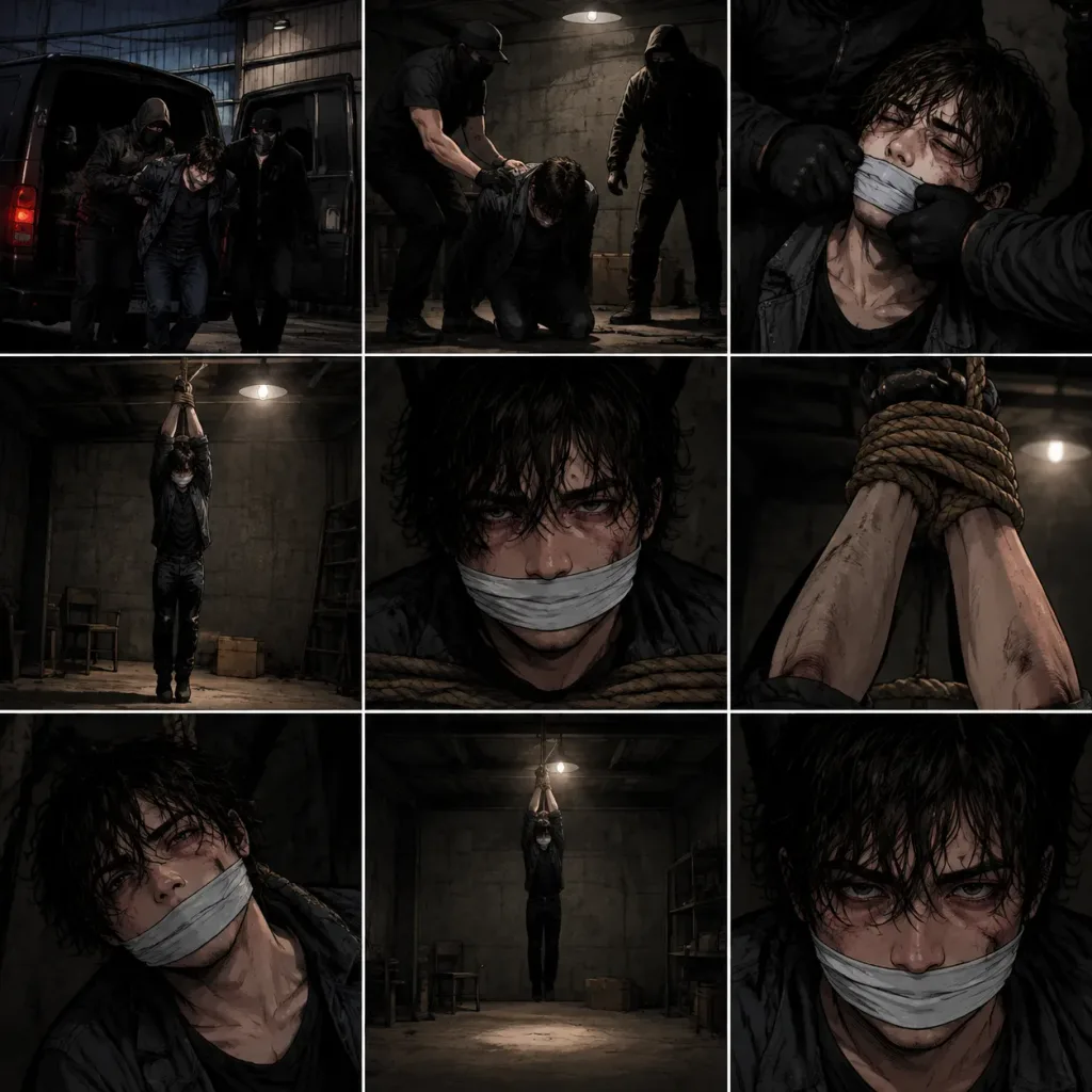 Cinematic Storyboard Grid from Reference Photo