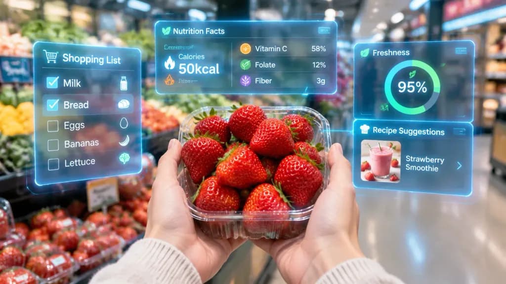 First-Person Smart AR Grocery Shopping