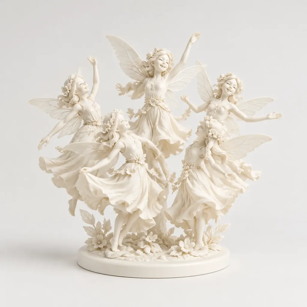 White Fairy Party Figurine