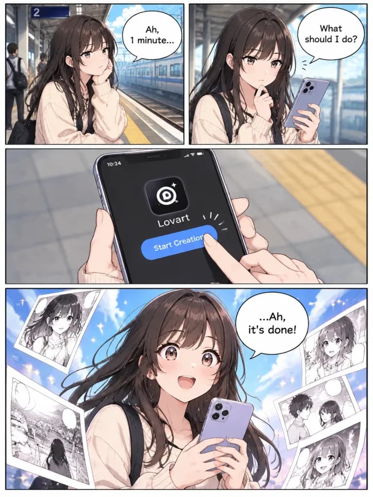 Four-Panel Manga App Creation Story