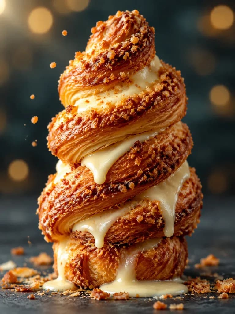 Studio Cream-Filled Twisted Pastry