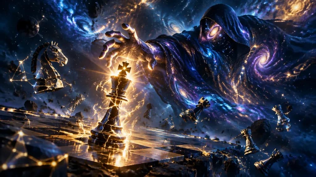 深空宇宙棋盤將死之局